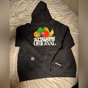 Adidas sweatshirt.
